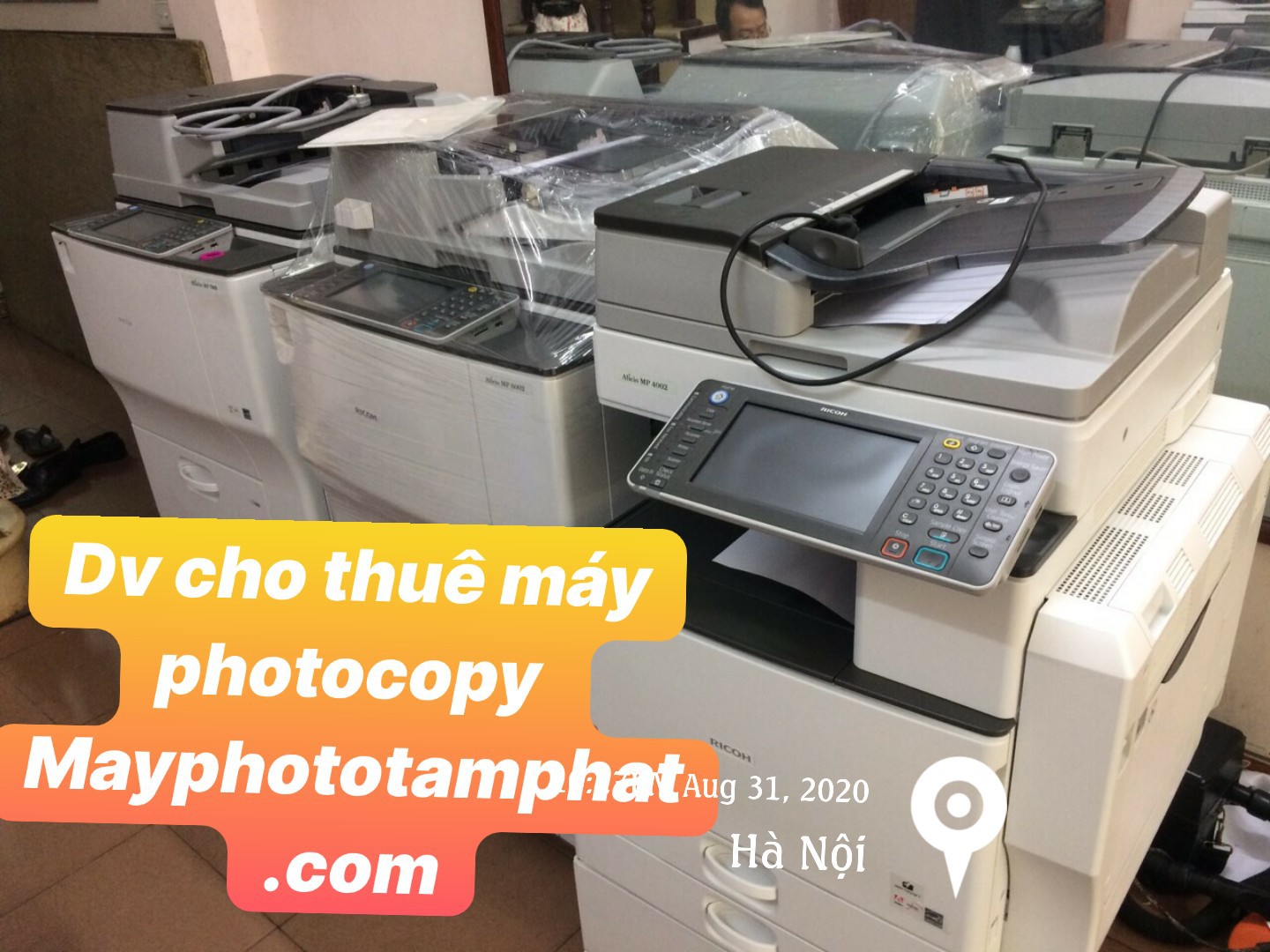 Cho thuê máy photocopy tại Quận Nam Từ Liêm
